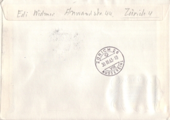 CH FDC 0768 / 0773 - 1963 00 002 ●